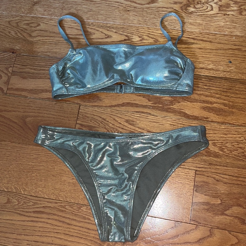 COPY - Good iridescent bikini set